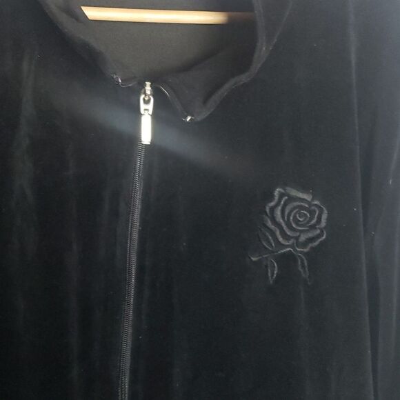 Vinage Black Whisper Me Sweat Jacket/Pants Set - Picture 6 of 10